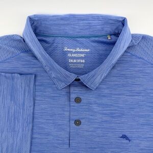 Tommy Bahama IslandZone light Blue Polo Shirt Men’s 3XLB/3TGG